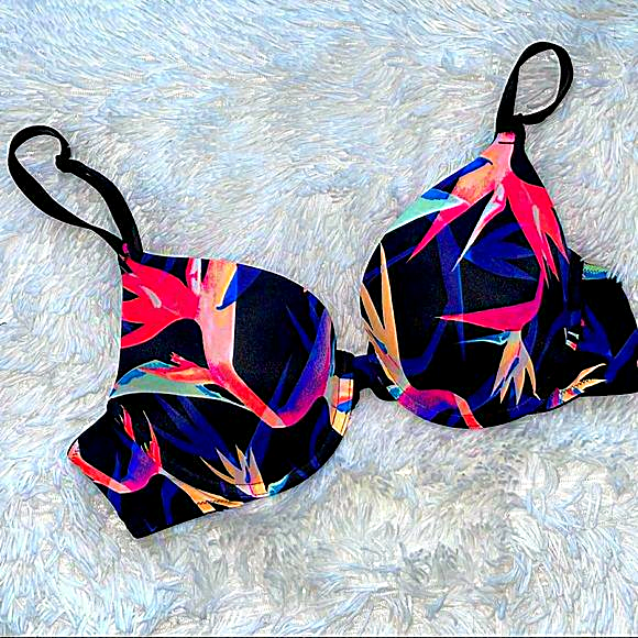 Victorias Secret Push Up Bra Tropical size 34C‎ wear everywhere push up intimate - Picture 8 of 8